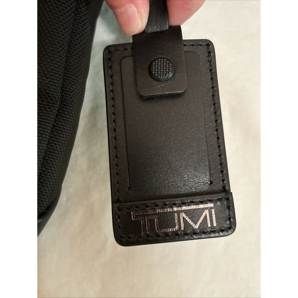 Tumi Alpha Bravo Barksdale Crossbody Bag Ballistic Nylon Black 232309D Mens